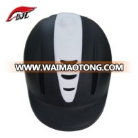 Safety Protection Black and White Colored Horseback Riding Helmet